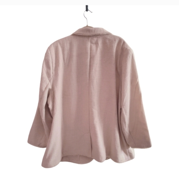 NWT Future Collective X Jenny K. Lopez Tweed Blazer Jacket in Ivory Size 3X ✨ - Picture 13 of 13